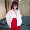 Miko Shrine Maiden Kimono Cosplay Outfit, Jujutsu Kaisen Traditional Anime Costume