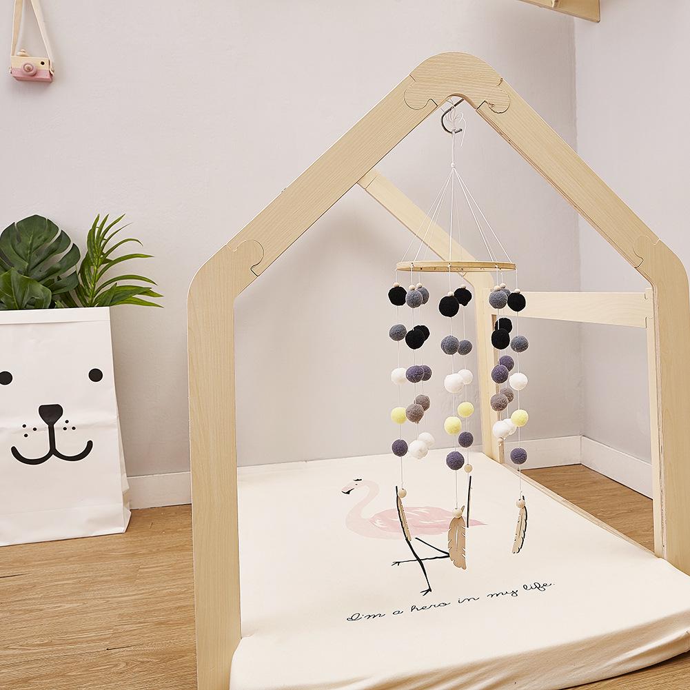 Nordic Tassel Wind Chime: Bedside Bell & Children's Room Decor – Perfect for Living Room, Shop Display, and Photography Props E18.