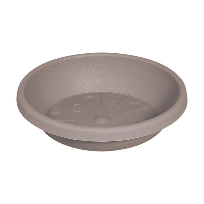 Soucoupe pot de fleur Cylindro Taupe Ø53cm