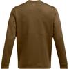 Under Armour Meridian Solid Outdoor Casual Sports Crew Neck Long Sleeve Sweatshirt Men Sweatshirt Coyote-Brown 1379667-498