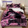 Monster High Fantasy Style Three-piece set (1 * duvet cover + 2 * pillowcase, without core) 2D Flat Bedding set Christmas birthday gift