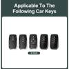 Zinc Alloy Car Key Case Cover For Toyota CHR Hilux Fortuner Land Cruiser 200 Camry Corolla Crown RAV4 Highland Accessories