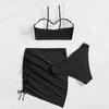 Chic Bathing Suit Underwire Comfy Gathering Summer Woemn Beach Wear