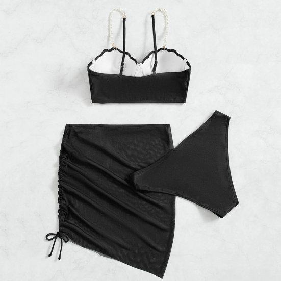 Chic Bathing Suit Underwire Comfy Gathering Summer Woemn Beach Wear