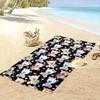 Cute Cartoon Teddy Bears Pattern Beach towel quick-drying for travel outdoor sports jogging beach and swimming