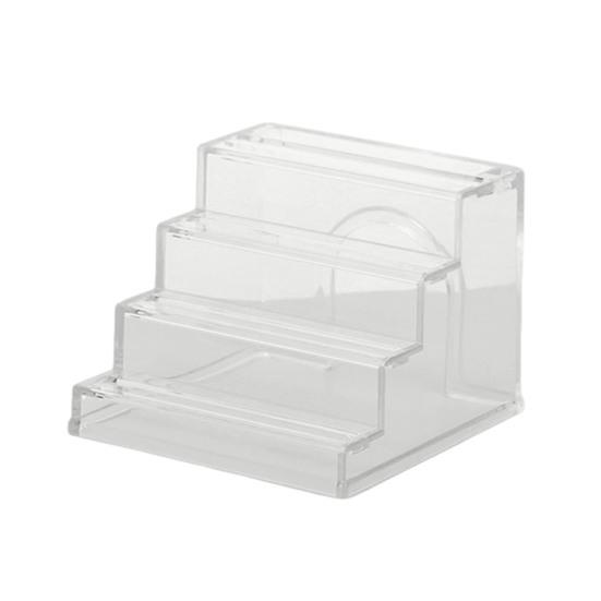 

2 в 1 Лестница для хомяка Домик Безопасная игрушка-платформа без запаха 3-ступенчатая лестница Нескользящее акриловое укрытие-гнездо для мелких животных Песчанки Морская свинка чистый