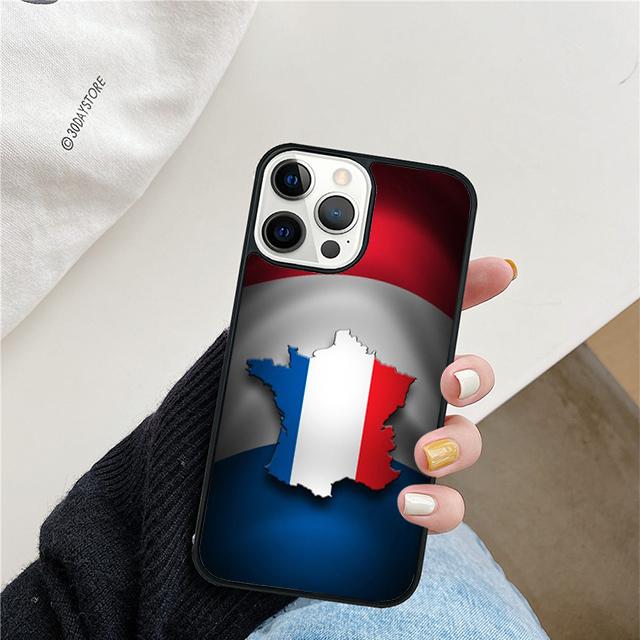 

France national flag Phone Case For iPhone 17 Air 15 16 Cover 11 13 14 Pro Max 12 Plus Max Fundas iPhone 11pro max