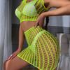 Large Size Hollow Out Passion Two Piece Erotic Lingerie Female Sensual Uniforms