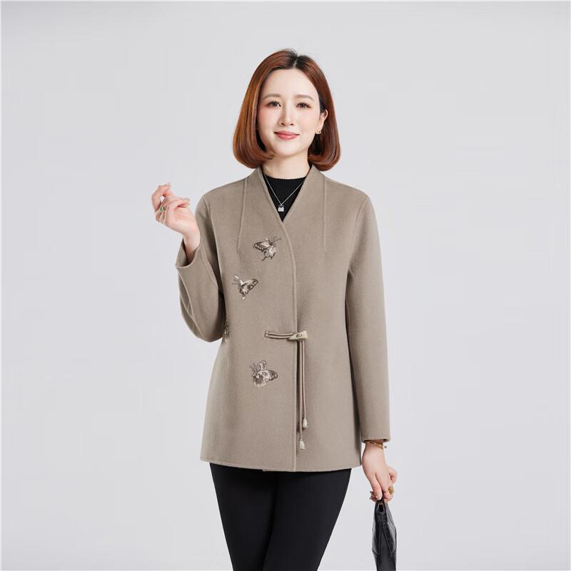 Fengxun Double-Faced 100% Wool Coat