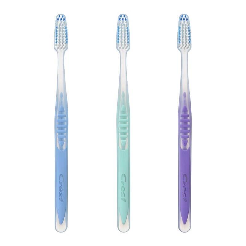 Crest Triple Care Soft Bristle Toothbrushes (3-Pack)