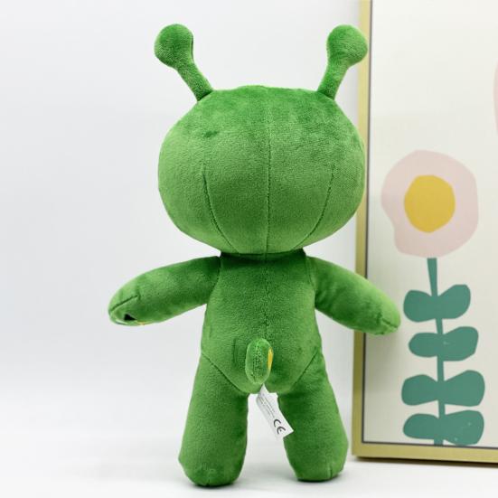 Grünes Aliens-Plüschtier, gefüllte Aliens-Puppe, mutierte Kreatur, Plüschtier, Dekoration für Zuhause, Schlafzimmer, Kinder, Erwachsene, Weihnachts- und Geburtstagsgeschenk