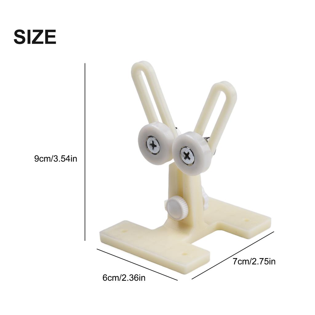 1X Fishing Rod Winding Machine Support Stand Rod Building Tool Rod Repair Holder 3.5x2.4x2.8in Fishing Machine Rod Support Stand