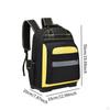 Tool Backpack Heavy Duty Multifunctional Large Capacity Oxford Cloth Bag Gardener for