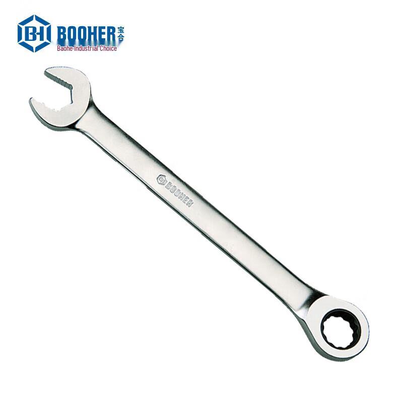 BOOHER BH 13mm Non-slip Ratchet Combination Wrench