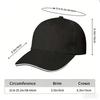 Black Crystal Rock Graphic Baseball Cap Unisex Breathable Polyester Outdoor Sport Hat