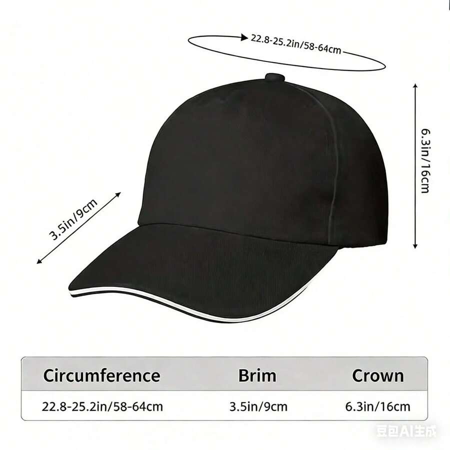 Black Crystal Rock Graphic Baseball Cap Unisex Breathable Polyester Outdoor Sport Hat