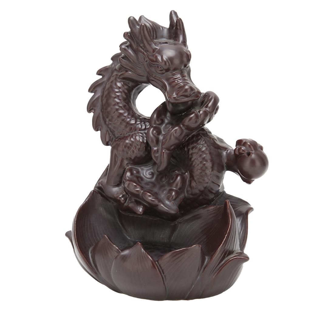 Dragon Incense Burner Smoke Backflow Incense Holder Handicrafts Home Ornament Gift