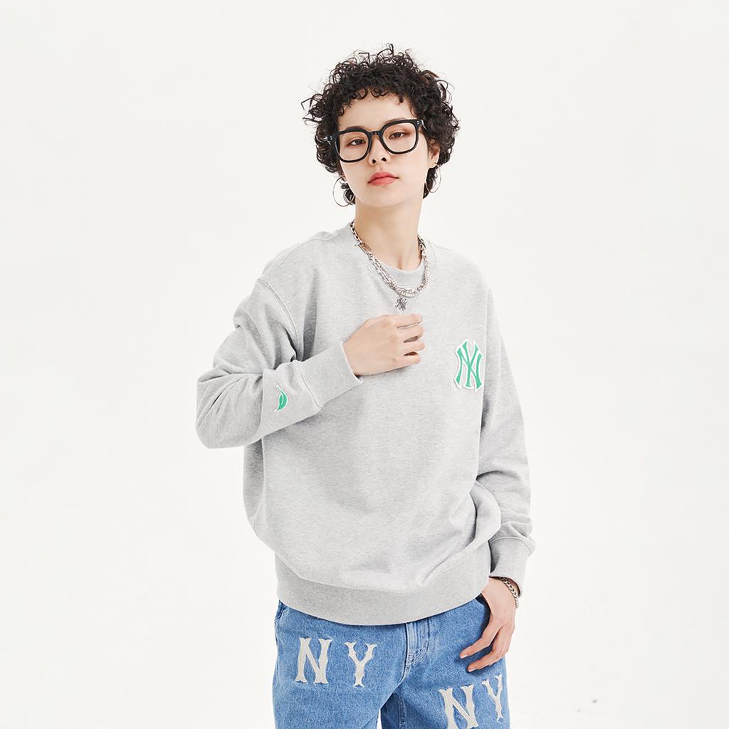 New MLB Sweatshirts Unisex Gray 3AMTD0131-50MGS