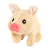 with Wagging Tail Electric Pig Plush Toy Can Walking Stuffed Animal Pig Doll  Interactive Play