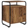 Nightstand 2 pcs. Reclaimed Wood Engineered Wood