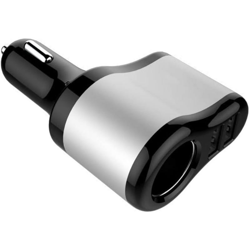 Autoladegerät Zigarettenanzünderbuchse Adapter Splitter Stromversorgung 2 X USB