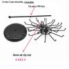 Rotating Desktop Jewelry Display Rack with Free Shipping - Keychain, Bracelet, Mobile Pendant Storage.
