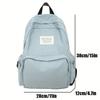 2025 Korean Backpack Women Ins Style College Bag - Simple Boho Versatile Rucksack Lightweight Casual Laptop Bag