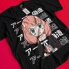 Spy X Family T-Shirt Anya Tshirt Loid Yor Forger Shirt Bond Sylvia Tee Damian AA424