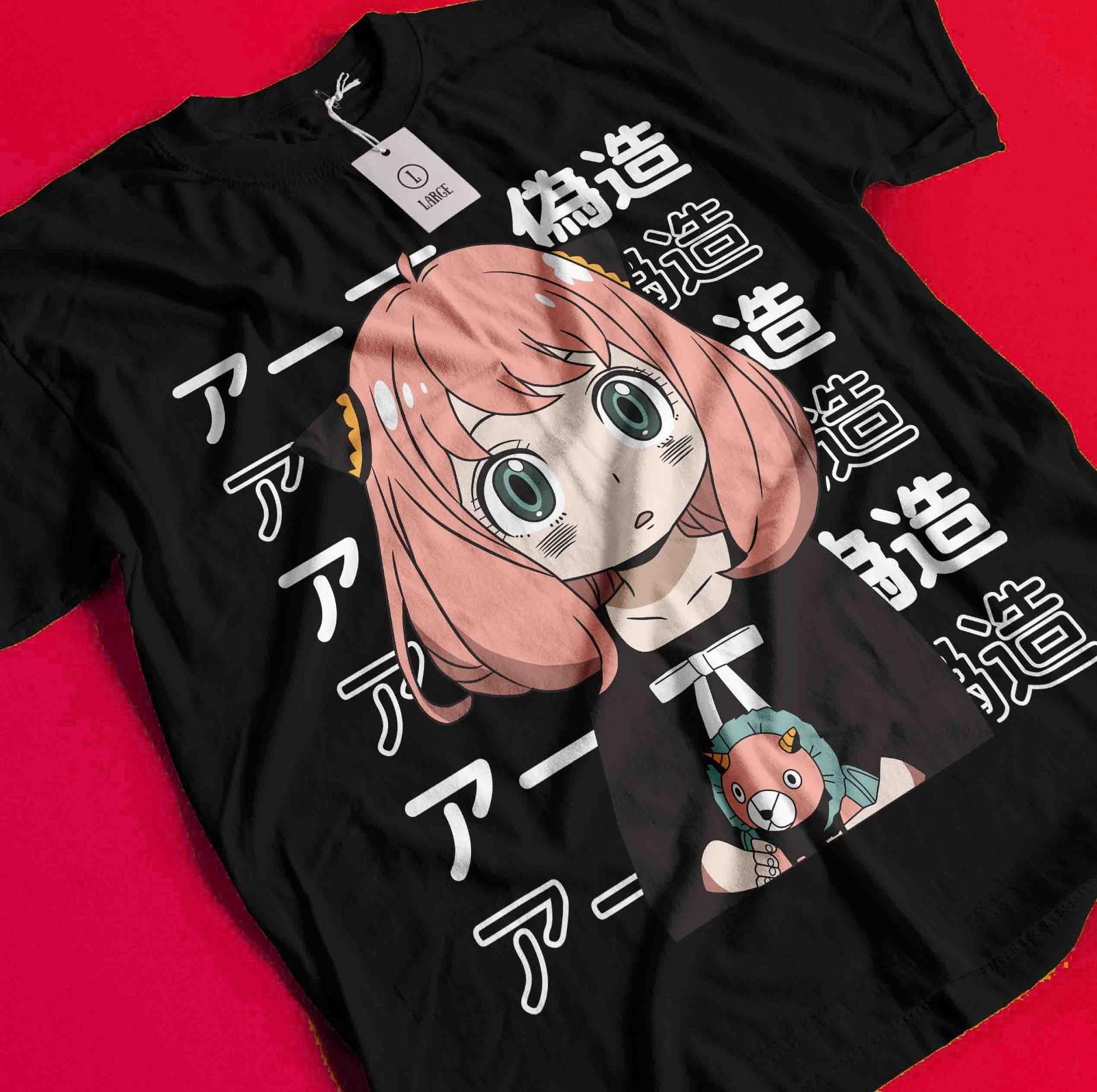

Spy X Family T-Shirt Anya Tshirt Loid Yor Forger Shirt Bond Sylvia Tee Damian AA424 XL
