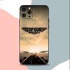 T-Top G-Gun Maverick-ES Phone Case For iPhone 15,13,16,12,11,17,14,Plus,Pro,Max,XS,XR,X,SE,Mini,Soft Silicone Black Cover