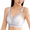 ENYA-KARIN Compact Bra-4, Light Gray, Size 3L, Wireless Bra for Smaller Busts
