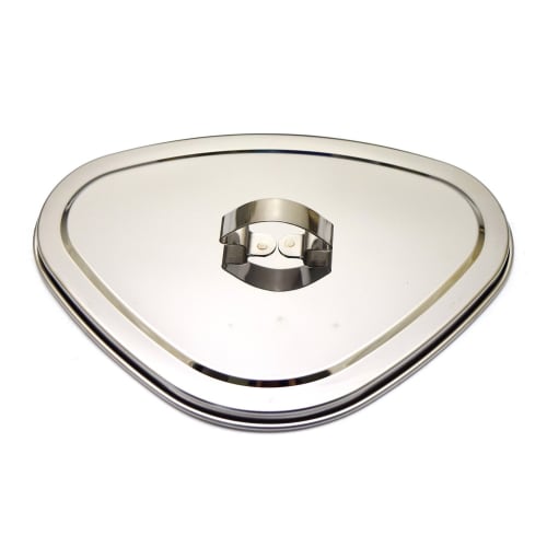 Takekoshi Antibakteriell Rostfri Mini Triangulärt Hörn med Lock, Krympförpackad, CK-121S