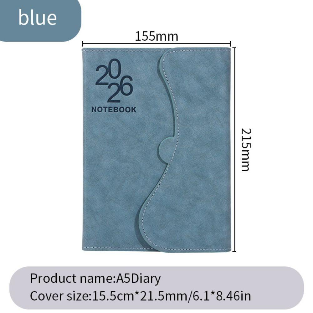 12 Months A5 Agenda Planning Notebook English Office Work Planner  School