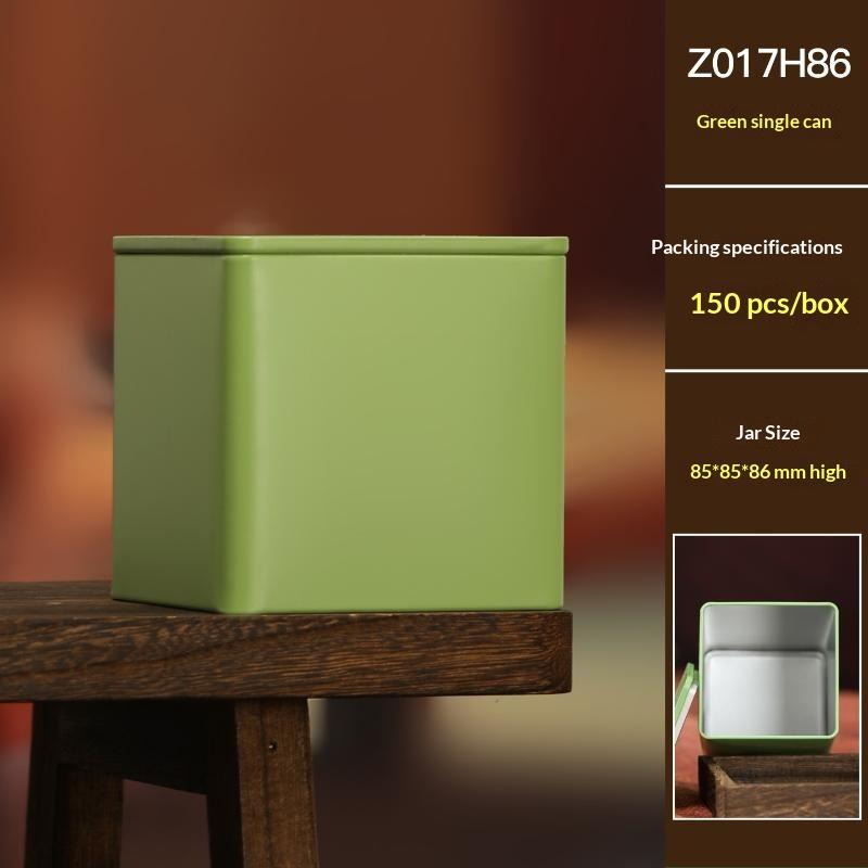 Coffee Bean Tea Leaf Sugar Storage Jar Empty Tea Tinplate Container Condiment,Coffee Bean Pot Containers Desktop Tea Bag Tin