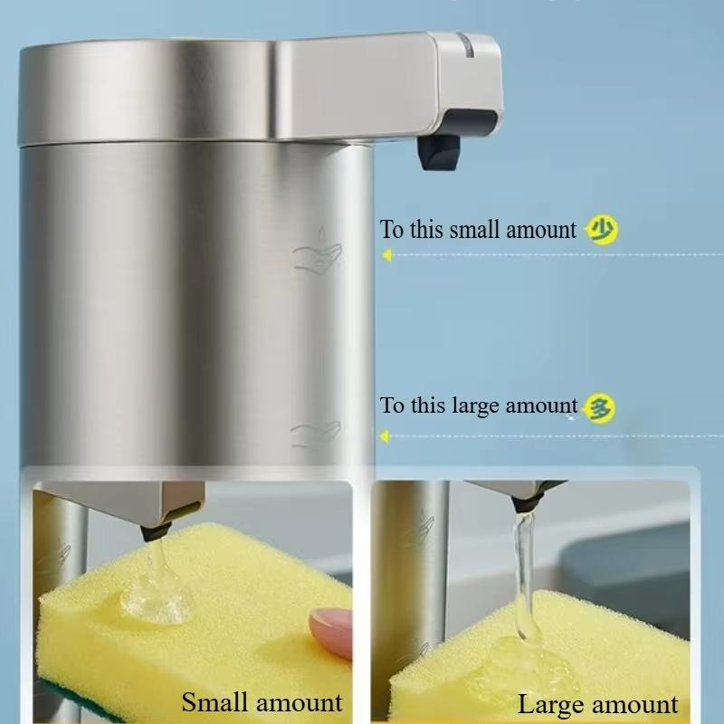 304 Senzor Bezkontaktní Dávkovač Tekutého Mýdla do Kuchyně Automatický Mycí Stroj na Ruce Dávkovač Šamponu a Detergentu