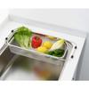 Nagao Tsubame-Sanjo Sink Drainer Rack, Extendable, 425-545cm, Deep Type, 18-8 Stainless Steel, Made