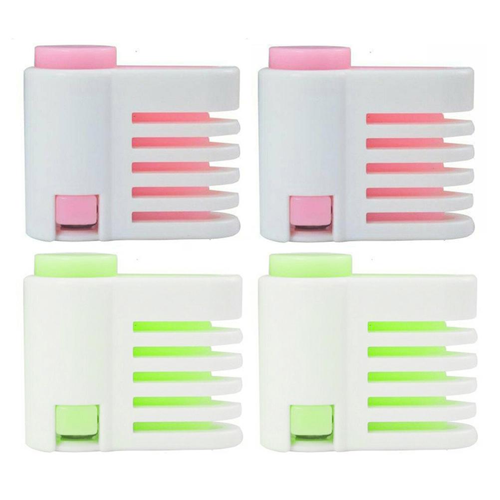 4 Stück DIY Kuchenreibe Brotschneider Nivellierer 5 Schichten Verstellbar Brot Kuchen Toast Reibe Geschichtete Hilfs-Teiler