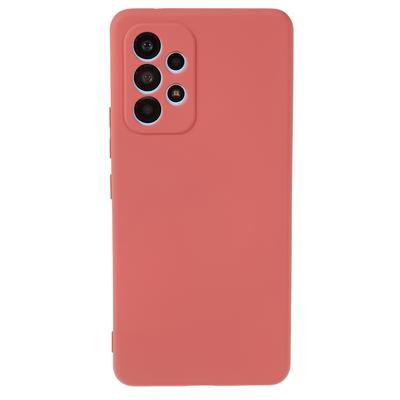 For Samsung Galaxy A13 4G Fiber Lining TPU Phone Case Rubberized Surface Shockproof Phone Cover