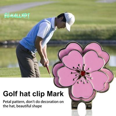 Magnetická spona na značkovač golfových míčků – novinka, nerezová, odolná proti korozi, ve tvaru květu, golfové příslušenství