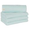 Towel Laboratory Reason for Bath Light Green and Whitish Set of Easy To JapanTechnology [The Lightness] #006 Towels, Green, 4, Quick-Drying, Thin,