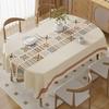 Geometric Flower Fish Table Cloth Rectangular Tablecloths for Party Decoration Waterproof Anti-stain Dining Coffee Tablecloth