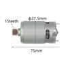 15 Zähne Gleichstrommotor 10,8 V 12 V für Akku-Bohrschrauber GSR1080-2-Li GSR1200-2-LI