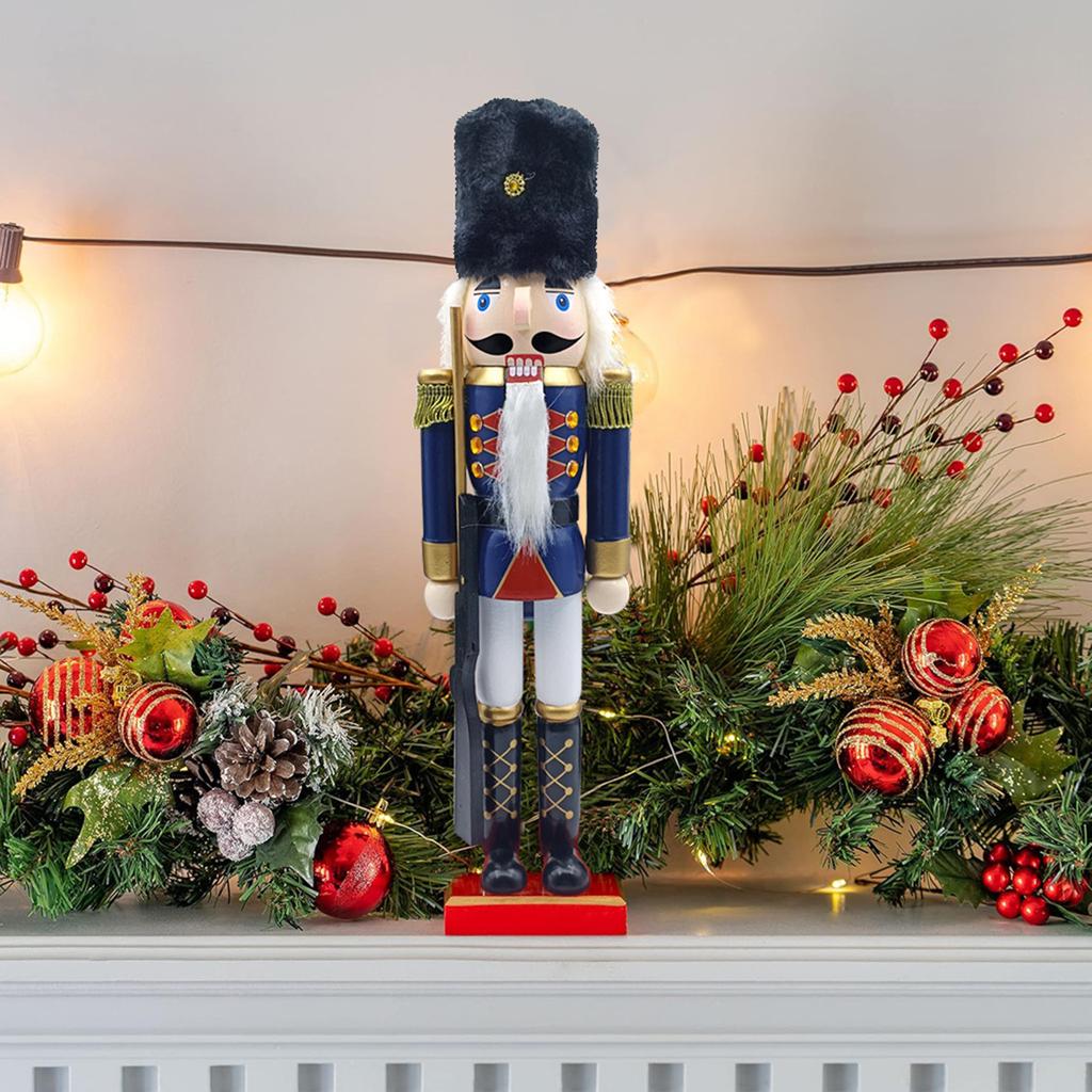 Christmas Tabletop Nutcracker Stylish Memorable Unique Gift For Living Room Home