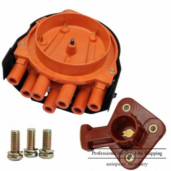 Fits For BMW E23 E24 E28 E30 E31 E32 E34 Ignition Distributor Rotor & Cap Kit US