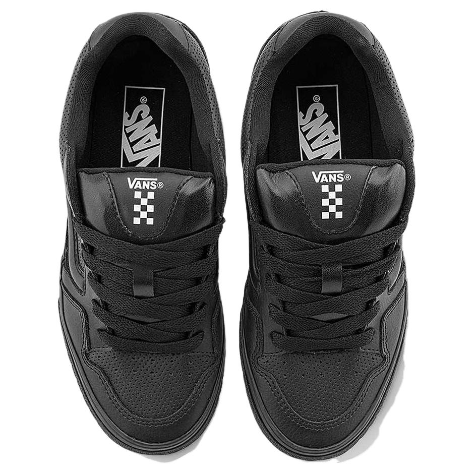 Vans Caldrone Comfortable Versatile Low-Top Skate Shoes Women sneaker Black VN0007P9BLK