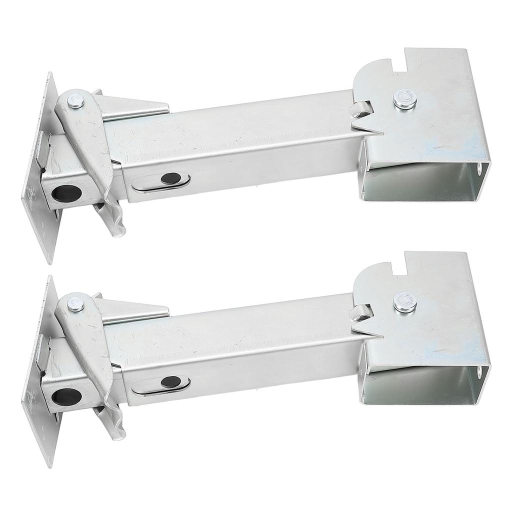 2PCS Stabilizer Jack 650lbs Support 1000lbs Lifting Capacity Galvanized Telescoping Adjustable Swing Down Stabilizer