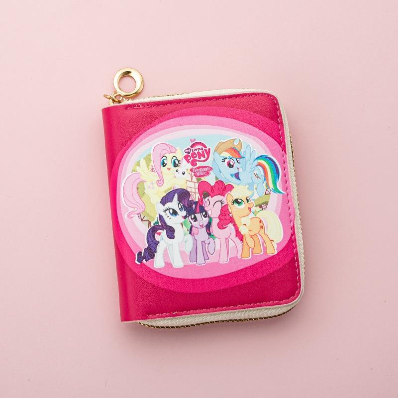 Creative Change Bag Cartoon Unicorn Children's Small Bag Earphone Key Coin Bag Women's Wallet Storage