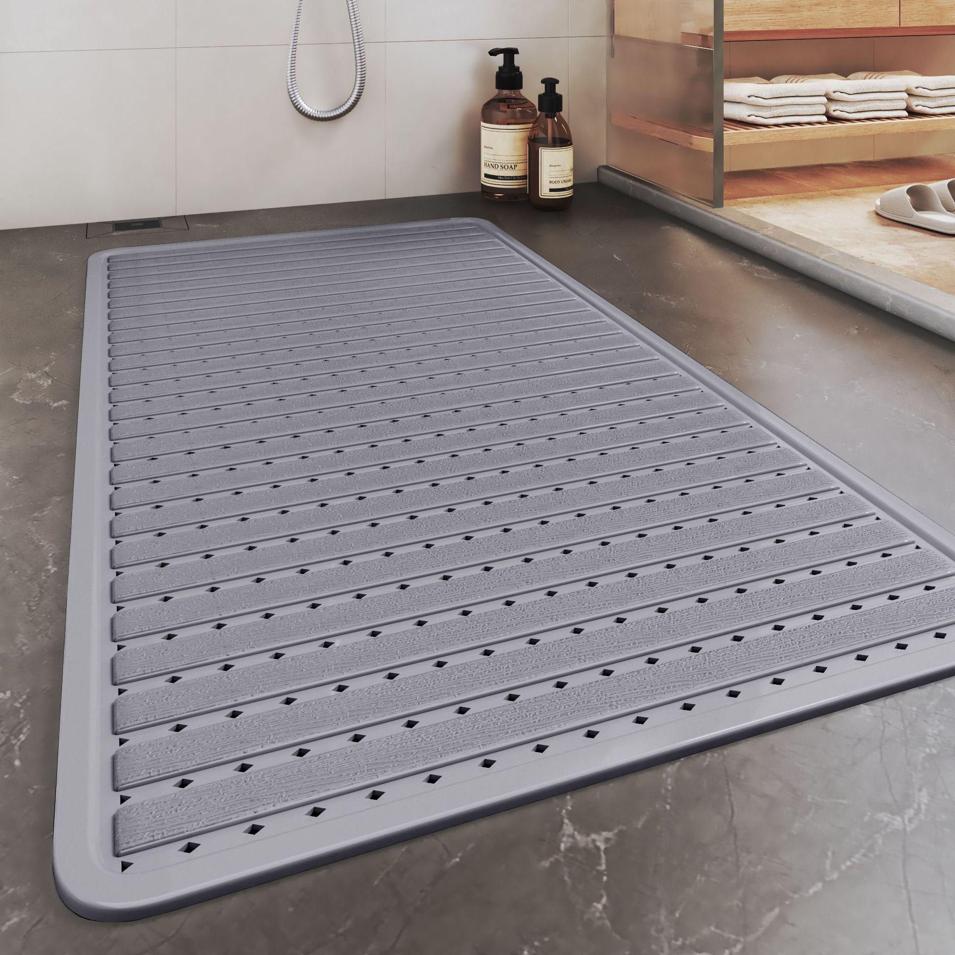 Нескользящий коврик для ванной для пожилых людей и детей, ванная комната, душевая комната, коврик для ванной от падения, бытовой туалетный водонепроницаемый коврик для ног 37x68cm