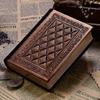 Retro Emboss Notebook Vintage Note Book PU Leather Sketchbooks High Quality Thickened Stationery Office Supplies School Diary
