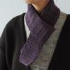 Raw Wool Itohenlab. Knitting Kit for Beginners BC-3 Long Crochet Mini Scarf, Purple